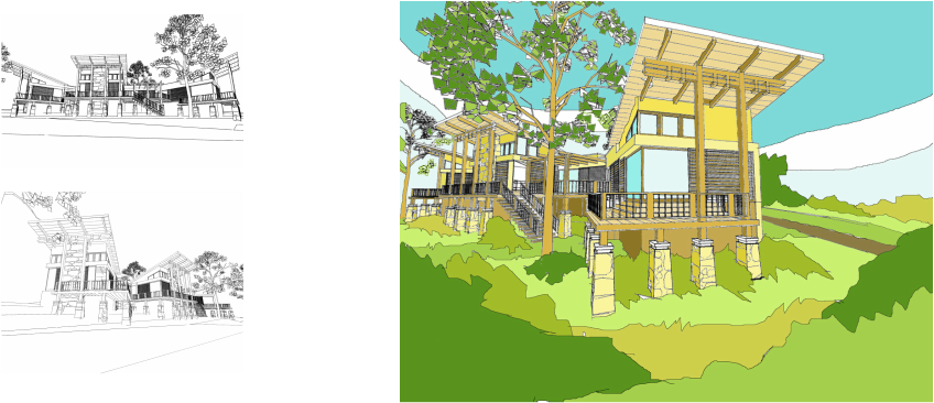 Mark Gouws Architects - New Holiday Residence for Ms. Higginson, Imbabala Forest Estate, Pennington, Kwa Zulu Natal, South Africa.